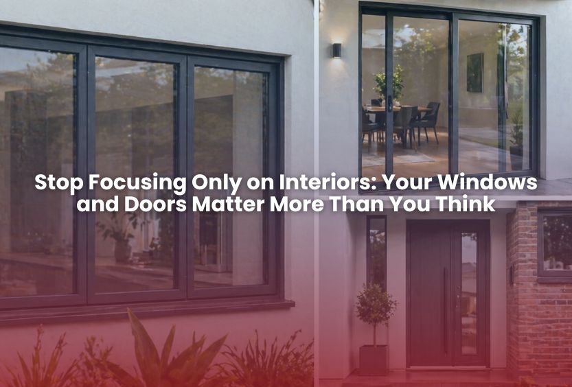 You are currently viewing Stop Focusing Only on Interiors: Your Windows and Doors Matter More Than You Think