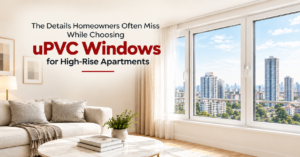 Read more about the article The Details Homeowners Often Miss While Choosing uPVC Windows for High-Rise Apartments
